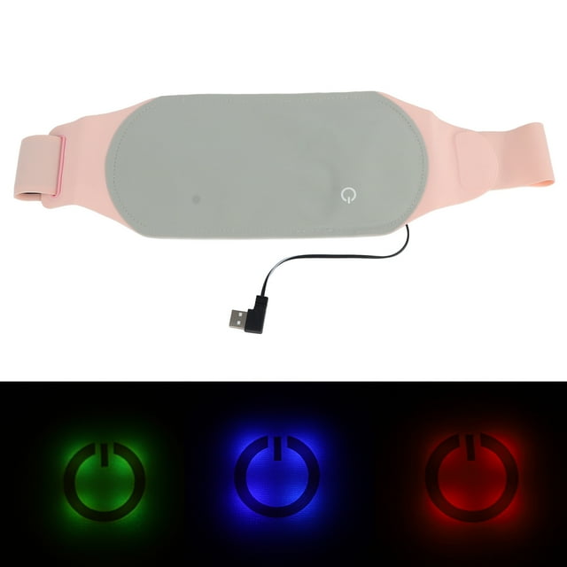 Graphene Far Infrared Heating Waist Belt, USB Electric Heating Waist Belt 3 Gear Temperature Adjustable, Skin Friendly Material