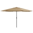 thumbnail image 3 of vidaXL Garden Parasol Green Polyester, Metal Large Tiltable, 3 of 4