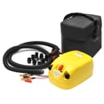 thumbnail image 3 of Inflador eléctrico Irfora Bomba de aire DC12V con boquillas Bolsa de almacenamiento Bomba de aire DC portátil Inflado y desinflado Irfora Inflador eléctrico, 3 of 7
