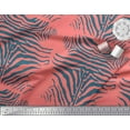 thumbnail image 2 of Soimoi Pink Cotton Poplin Fabric Wild Animal Skin Fabric Prints by Yard 42 Inch Wide, 2 of 3