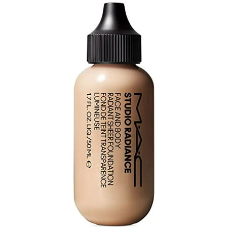 MAc STUDIO RADIANcE FAcE AND BODY RADIANT SHEER FOUNDATION N1 | Walmart ...