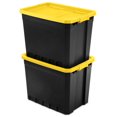 thumbnail image 2 of Sterilite 102L Modular Stackers- Yellow, 2 of 4