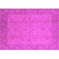 thumbnail image 1 of Ahgly Company Indoor Rectangle Oriental Pink Industrial Area Rugs, 2' x 4', 1 of 4