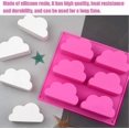 thumbnail image 4 of Soap Molds Cloud Mold Silicone Mold, 3 Cloud Shaped Decoration Molds, Silicone Cloud Mold, 4 of 4