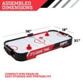 thumbnail image 2 of ESPN 3 Ft. Air Powered Hockey Tabletop, 36 Inch, Real Air, 95% Pre-assembled, Red, 2 of 9