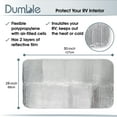 thumbnail image 2 of Dumble | RV Door Window Shade RV Skylight Cover 50x26” Inch RV Window Insulation, 2 of 2