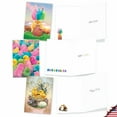 thumbnail image 4 of NobleWorks 10 Assorted Box Set Easter Greeting Cards w/5 x 7 Inch Envelopes (10 Designs, 1 Each) Spring Delights AC10361EAG-B1x10, 4 of 6