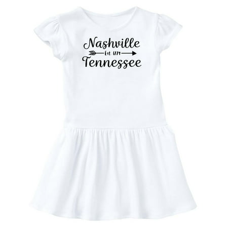 

Inktastic Nashville Tennessee Est.1779 Gift Toddler Girl Dress