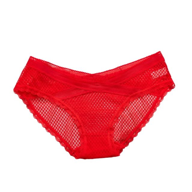 Calzoncillos de Encaje Ver A Través de Las Bragas Mujeres Cutut Ropa Interior de Encaje Calzoncillos Calzoncillos Calzoncillos de Lencería Ahuecados Odeerbi ODB118576