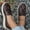 #087-Brown, variant on Wowcloth Fisherman Shoes for Women – Fashion Casual Slip-On with Solid Color Platform Jute Rope Sole & Wedge Heel Comfortable Footwear