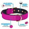 thumbnail image 6 of Beirui Strong Waterproof Nylon Dog Collar Soft Padded Adjustable with Metal Buckle S M, 6 of 13