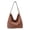 Brown, variant on Large Capacity Tote Bag for Women, Everyday Shoulder Handbag Durable Travel Work Purse (Multiple Colors Available)