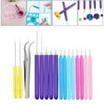 thumbnail image 3 of GUOOL Quilling Needles Slotted Pen Tool Kits Quilling Paper DIY Set for Card Making 16 Pieces, 3 of 9