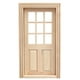 thumbnail image 4 of KAKOWELY Puerta de casa pequeña, puerta de madera, puerta de muebles en miniatura para decoración, 4 of 5