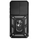 thumbnail image 1 of Estuche GANGXUN para Samsung Galaxy S23 Plus, soporte giratorio 360°, estilo mecánico y magnético, 1 of 5