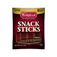 thumbnail image 2 of (2 pack) Bridgford Real Pepperoni Snack Sticks, 6 oz (8 Count Multipack) – Premium Brand, Resealable Bag, 2 of 4