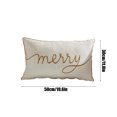 thumbnail image 3 of Dmlowu Christmas Pillow Cover - 12x20" Christmas Throw Pillows Covers for Holiday Party, Winter Christmas Decorations Pillow Covers for Sofa Couch Home Decor, 3 of 7