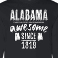 thumbnail image 4 of Inktastic Alabama Awesome Since 1819 Long Sleeve T-Shirt, 4 of 5