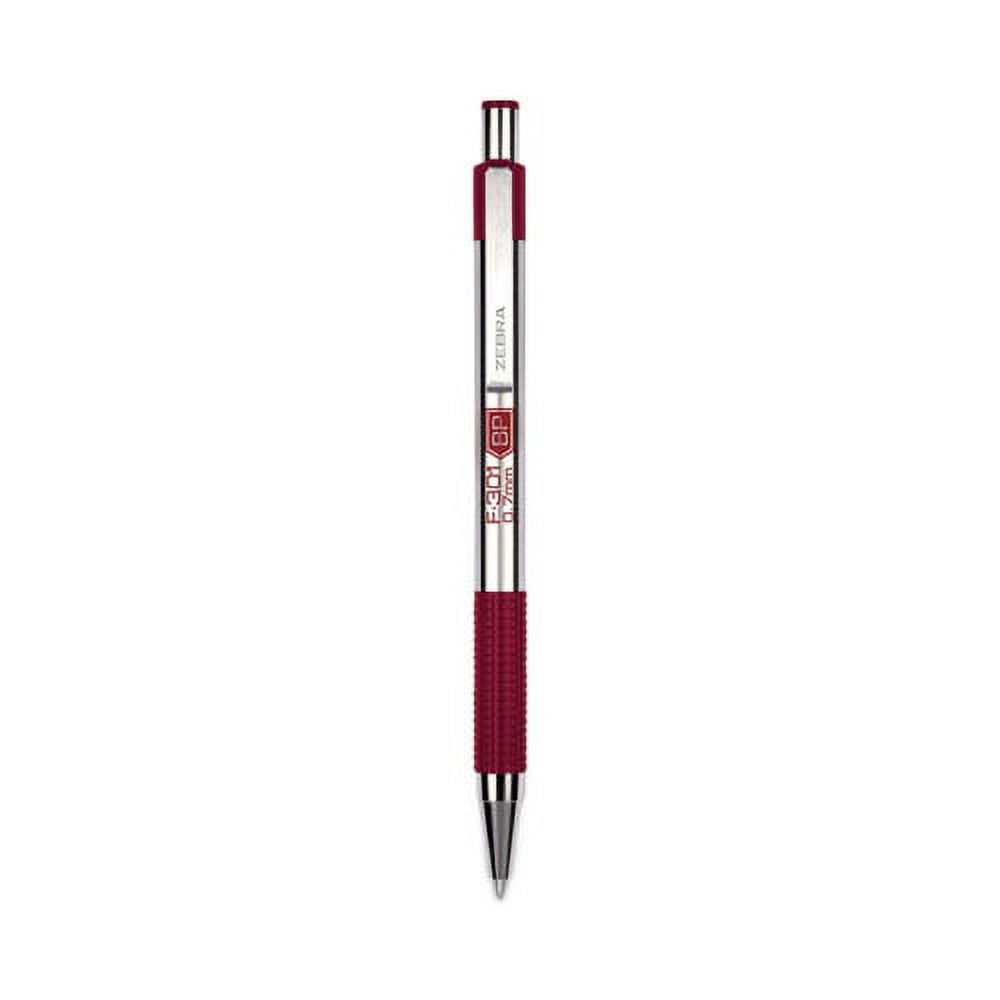 F-301 Ballpoint Pen, Retractable, Fine 0.7 Mm, Assorted Ink And Barrel Colors, 4/pack | Bundle of 2 Packs