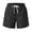 Black, variant on Women's Quick Dry Water Board Shorts - Lightweight, Functional, Comfortable Swim Bottoms (FB006) - Navy - Large