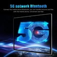 thumbnail image 4 of Tablet Android 14 de 10.1" X12SPro con pantalla HD de 2560*1600, doble cámara, 4G/5G, batería de 10000mAh, 8GB+256GB, y conectividad Bluetooth, ideal para trabajo y entretenimiento., 4 of 7
