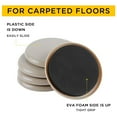 thumbnail image 3 of Sliders de Muebles, Fácil Instalacia de Muebles de Instalacia Eva 89 mm para mesas, 3 of 7