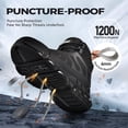 thumbnail image 3 of Steel Toe Boots for Men,Heat Resistant Indestructible Work Safety Boot Outdoor Protection Construction Shoes, 3 of 6