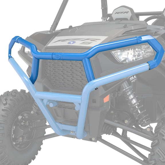 Polaris 2881584-689 Genuine OEM Velocity Blue Front Extreme Bumper Attachment Fits