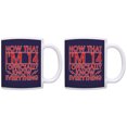 thumbnail image 1 of ThisWear 14th Birthday Gifts for All Now That I'm 14 I Know Everything 11 ounce 2 Pack Coffee Mugs Blue, 1 of 4