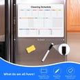 Cleaning Checklist Dry Erase Magnetic Whiteboard For Refrigerator Daily ...