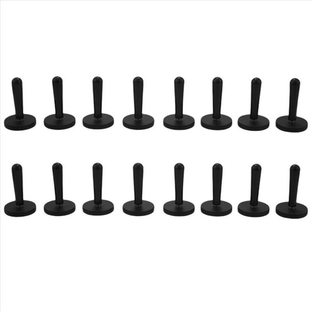 16 Pieza Tenedor del Imán del Agarrador Negro del Abrigo del Coche para Vinilo de Signos,Envoltura de Coche Y Letrero de Manualidades Fabricación de Herramientas de Vinilo