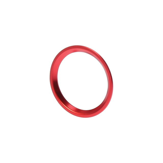 Unique Bargains Silver Tone Vehicle Car Engine Start Button Decorative Ring Trim for Audi A4L A6L Q5 A5 A7