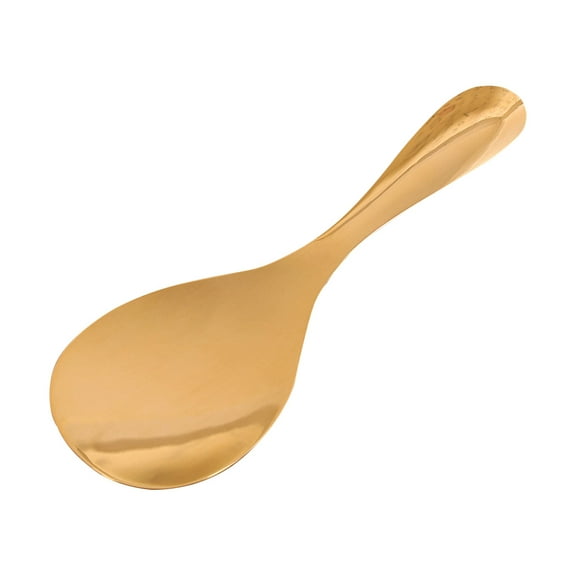 Soimiss Rice Spoons Brass Anti-Scalding Handle 1Pcs Kitchen Supply