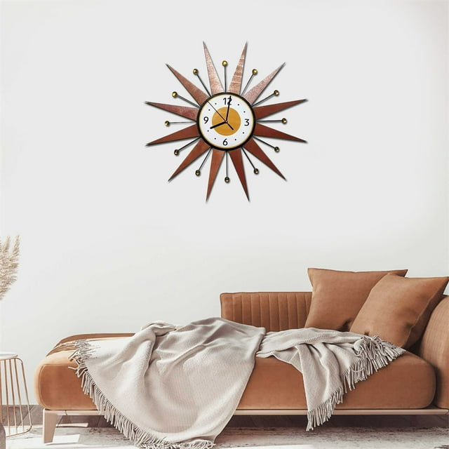 Clock Living Room Wall Clock Decoration Clock Retro Light Wall Clock Hanging Wall Beat The Clock Stopwatch Countdown Timer One Minute Timer Crock Pot with Timers Kitchen Timer Wind up Roaster Oven