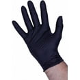 thumbnail image 2 of Premium Guard - Nitrile Gloves - Disposable, Powder Free, Latex Rubber Free, 5 Mil, Black Nitrile Gloves, Gloves Per Box 100, Size - Large, 2 of 6