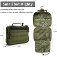 thumbnail image 5 of Toiletry Bag for Men Travel Toiletry Organizer Dopp Kit Organizer Toiletries Travel Bag Shaving Hygiene Bag Bathroom Hanging Men's Toiletry Bag for Short Trips Army Green, 5 of 9