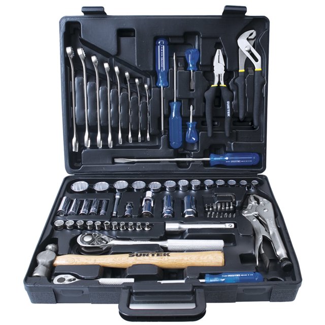 Juego Combinado De 70 Piezas Métricos Para Trabajos SURTEK F4458AM