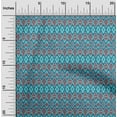 thumbnail image 1 of oneOone Coton Soie Tissu Imprimé Géométrique Ikat par Yard 42 Pouces de Large, 1 of 4