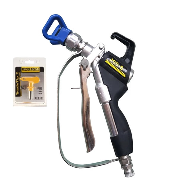 High Pressure Portable Wall Electric Airless Putty Paint Spray Accessories Gun With Tip Nozzle Guard Pump Sprayer ,Easy to Use