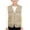 Khaki, variant on Kids Outdoor Cargo Jacket Vest Pocket Zipper Sleeveless Fishing Vest,Hiking Travel,Outdoor Explorer,Jacket Outfit for Young Boys
