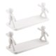 thumbnail image 1 of BESTYASH 2Ud Repisa De Pared Sin Taladro Para Con Material Duradero Y Soporte Firme, 1 of 8