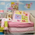 thumbnail image 2 of SoHo Crib Bedding Set for Baby Nursery, Pink Butterfly Meadows, 9 Pieces, 2 of 5