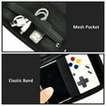 thumbnail image 4 of Case Compatible with Miyoo Mini Plus Portable Game Console, Holder for Handheld Game Player and External TF Card 64G, with Mesh Pocket for Charging Cable, Batteries and Accessories- Black (Box Only) [, 4 of 6