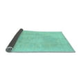 thumbnail image 2 of Ahgly Company Indoor Rectangle Abstract Light Blue Modern Area Rugs, 2' x 3', 2 of 4