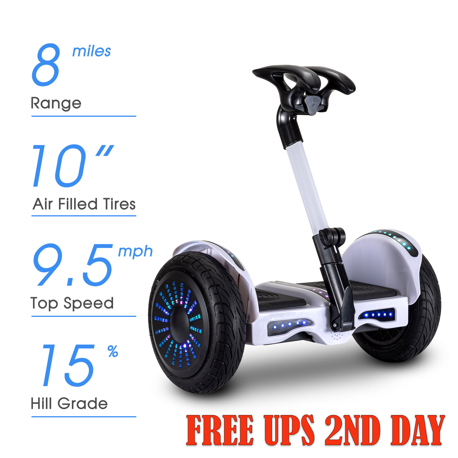 Dual Wheel Electrical Hoverboard Electrica Self Balance Scooter Leg Control 