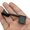 Black Color, variant on Camera Finger Grip Metal Thumb Up Grip Secure Handle Thumb Grip Accessory with Comfort Design for Comfortable
