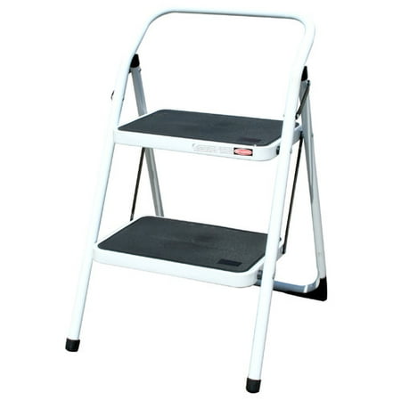 Buffalo Tools AmeriHome 2-Step Steel Step Stool with 300 lb. Load Capacity
