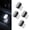 4pcs white, variant on 4 count USB LED Interior Ambient Lighting Kit, Portable Plug-in Atmosphere Lamp Decor Night Light, Interior Accessories for (Blue)