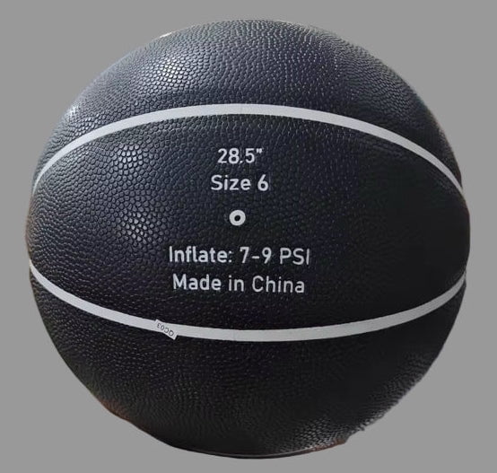 Nickels Black Basketball 28.5"