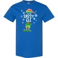 thumbnail image 3 of Inktastic Funny Christmas I'm the Sassy Elf with Shoes and Hat T-Shirt, 3 of 5